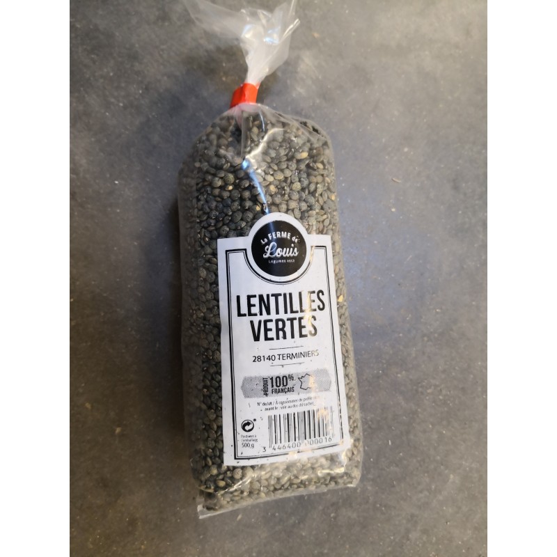 Lentilles vertes - Notre Jardin - 500 g